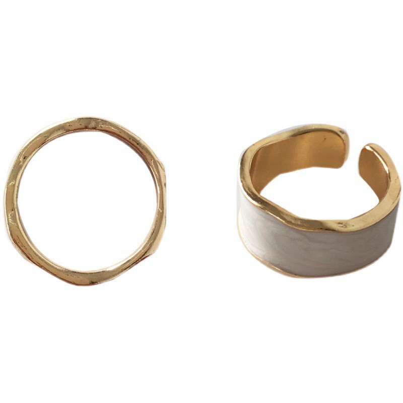 Set 2 nhẫn cá tính NB08 Maycorner