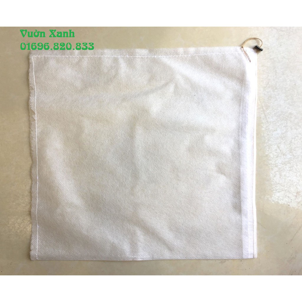 ( HOT HOT ) Combo 50 túi bọc trái kích thước 30x35 cm bao bưởi da xanh, chất đẹp, viền dập mép