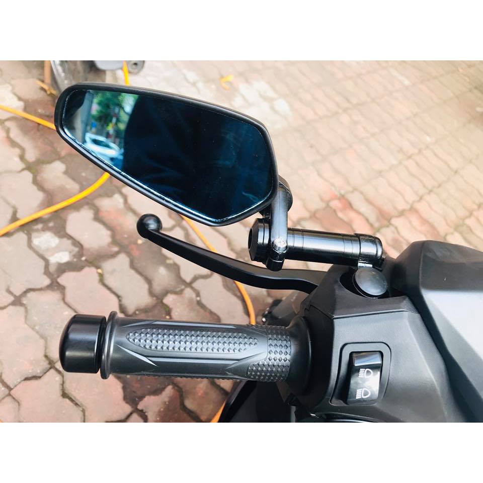 Gương Gù Crg Chân Gương Xe Máy - Nhôm Nguyên Khối Cực Bền!