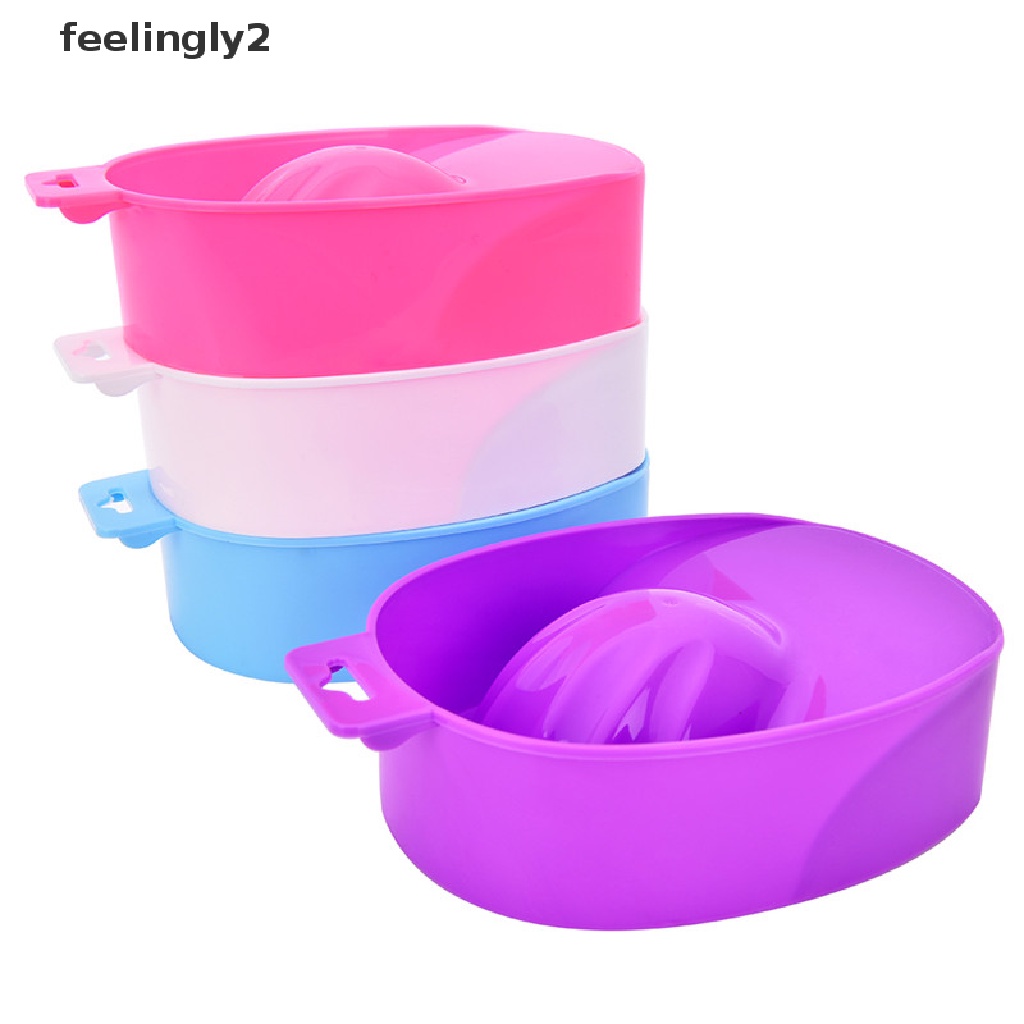 1 Bát Ngâm Rửa Tay Tẩy Sơn Móng Tay Nghệ Thuật Nhiều Màu Sắc