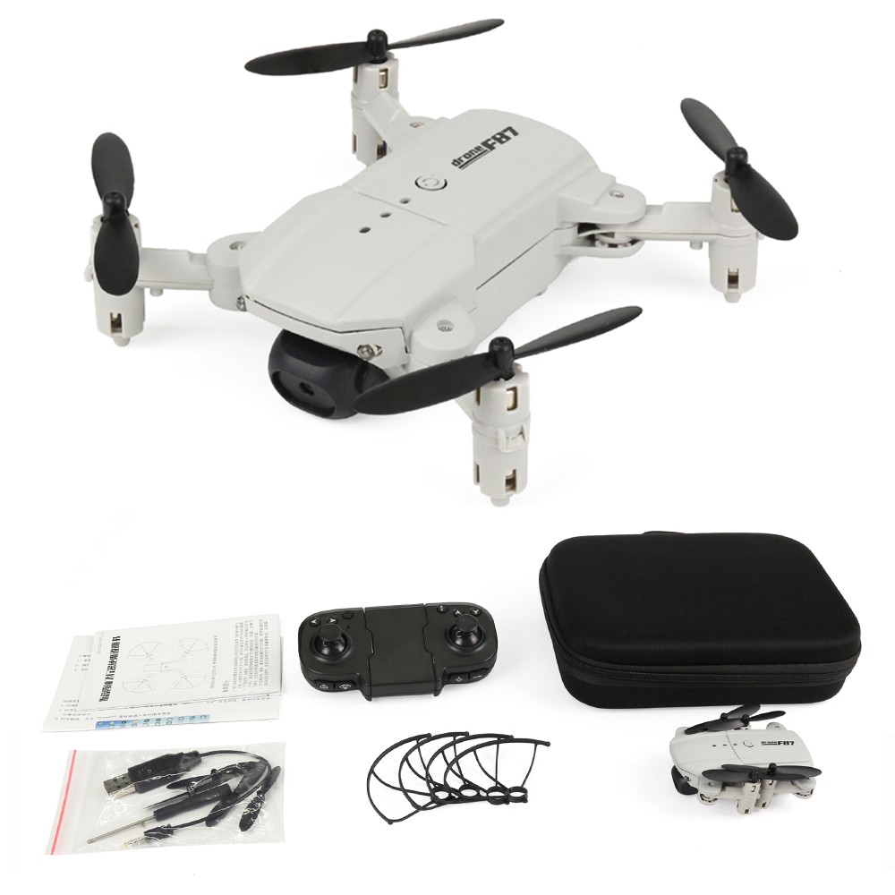 Flycam F87 Drone 4K FHD WiFi FPV, Máy Bay Flycam Mini Giá Rẻ Điều Khiển Từ Xa 2 Camera Chụp Ảnh Trên Không