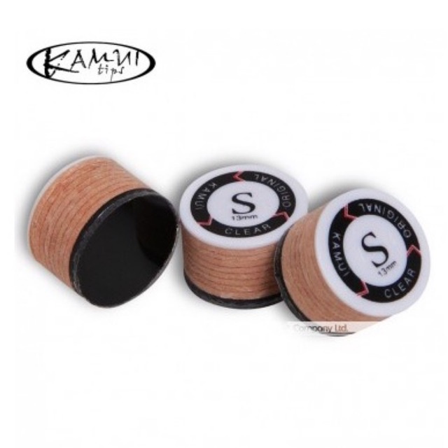 Đầu Tẩy/ Đầu Cơ Bida KAMUI CLEAR Original 14mm Cao Cấp (Kamui kính)