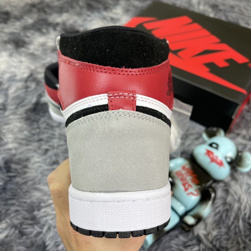 giầy thể thao high smoke Grey xám đỏ cao mới Hot (ảnh thật +full size)