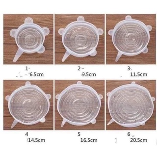 set 6 nắp màng bọc silicol