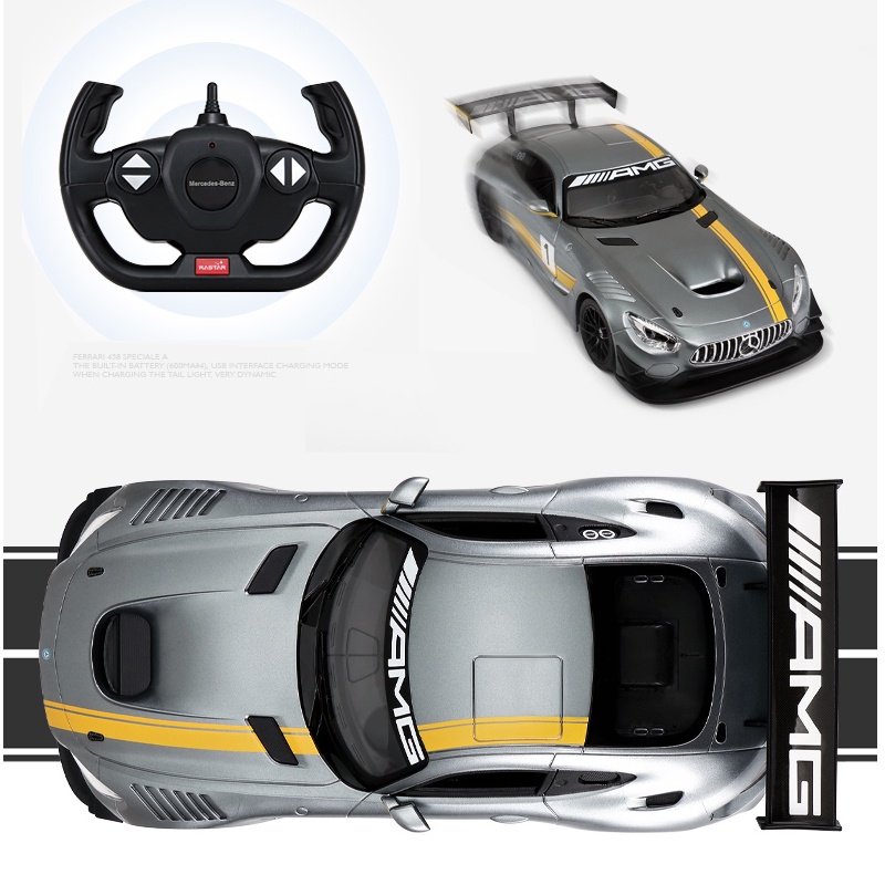 RASTAR Mô Hình Xe Hơi Mercedes Benz AMG GT3 Điều Khiển Từ Xa Tỉ Lệ 1:14