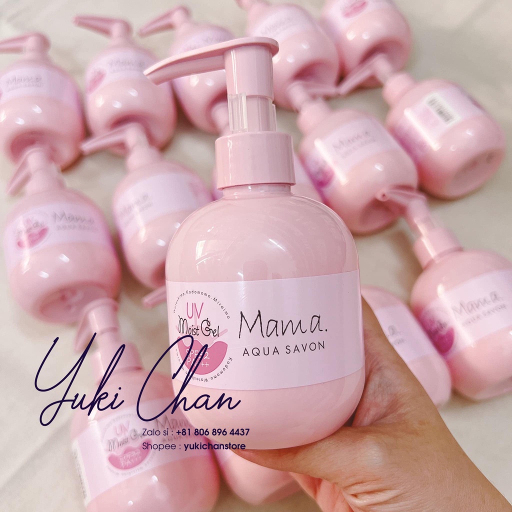 Kem chống nắng toàn thân cho cả gia đình Mama Aqua Savon Nhật Bản (SPF32/PA+++, 95gr)
