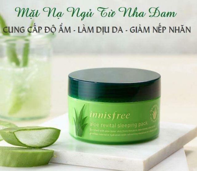 Mặt nạ ngủ Innisfree Aloe Revital Sleeping Pack