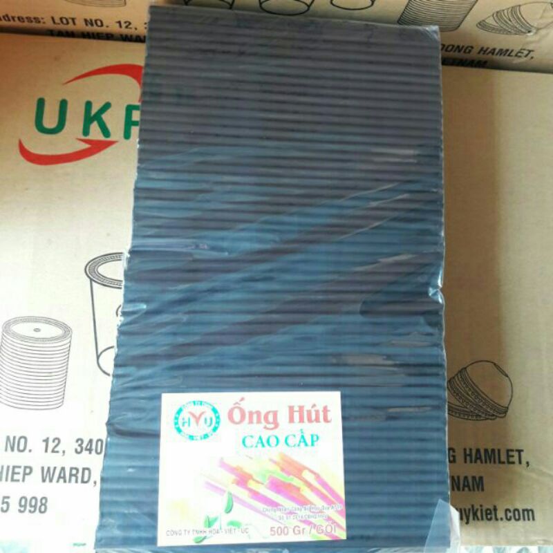 Ống hút đen phi 6 /1 gói 500g