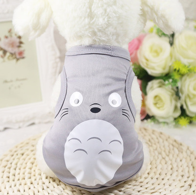 Áo cho thú cưng 0.25-6kg thoáng khí họa tiết hoạt hình dễ thương