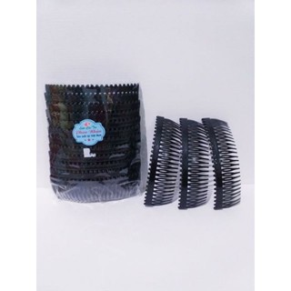 Sỉ lố 12 lược cài mái đen
