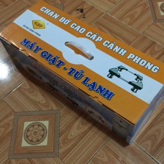Chân đỡ máy giặt- tủ lạnh inox lớn
