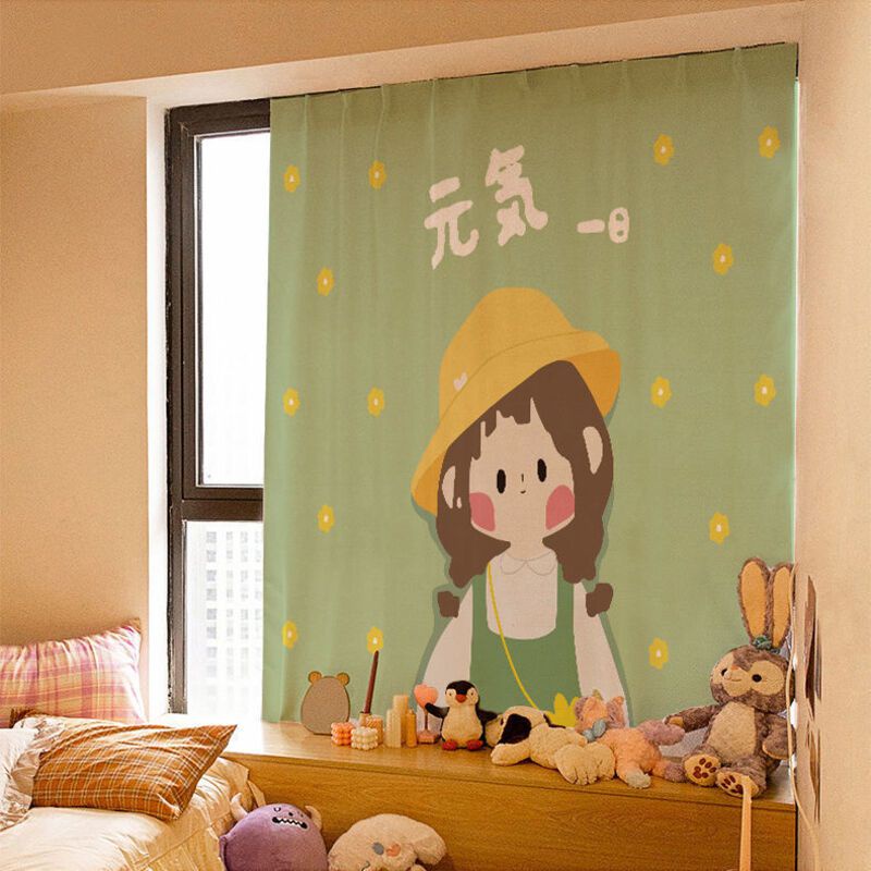 Rèm cửa dán tường/cửa sổ phòng khách chống nắng dễ dàng lắp đặt không cần đục lỗ