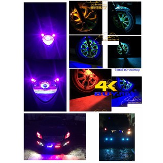Đèn led nút áo chống nước( 1 cặp)