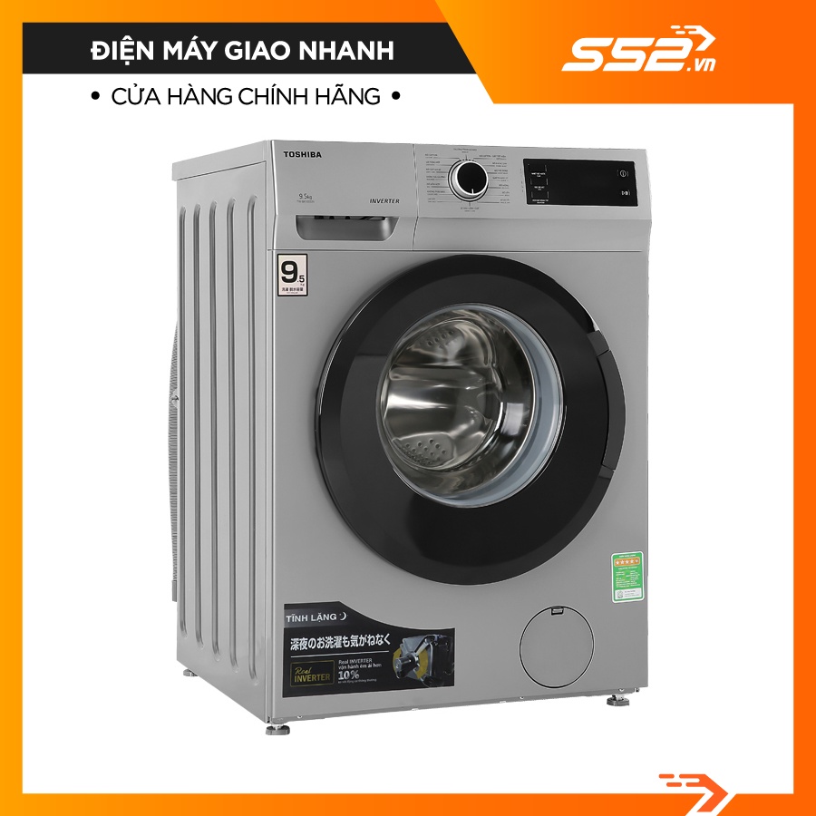Máy giặt Toshiba Inverter 9.5 Kg TW-BK105S3V(SK) - Bảo Hành Chính Hãng