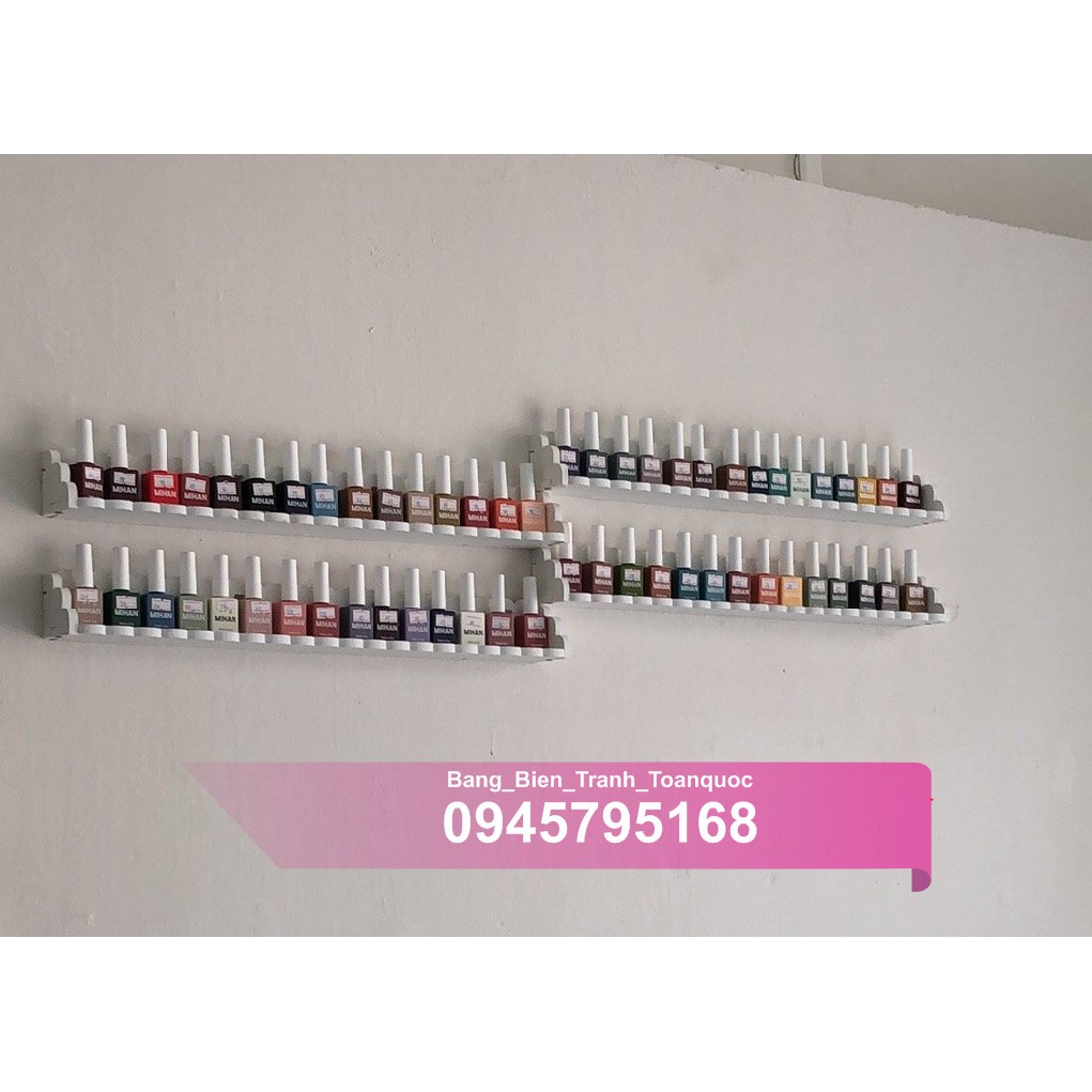 KỆ ĐỂ SƠN NAIL TREO TƯỜNG