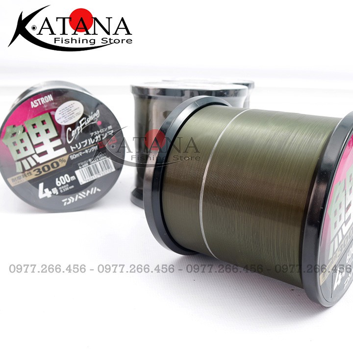 Cước Câu DAIWA ASTRON CarpFishing - Made In Japan - 600m 1 cuộn