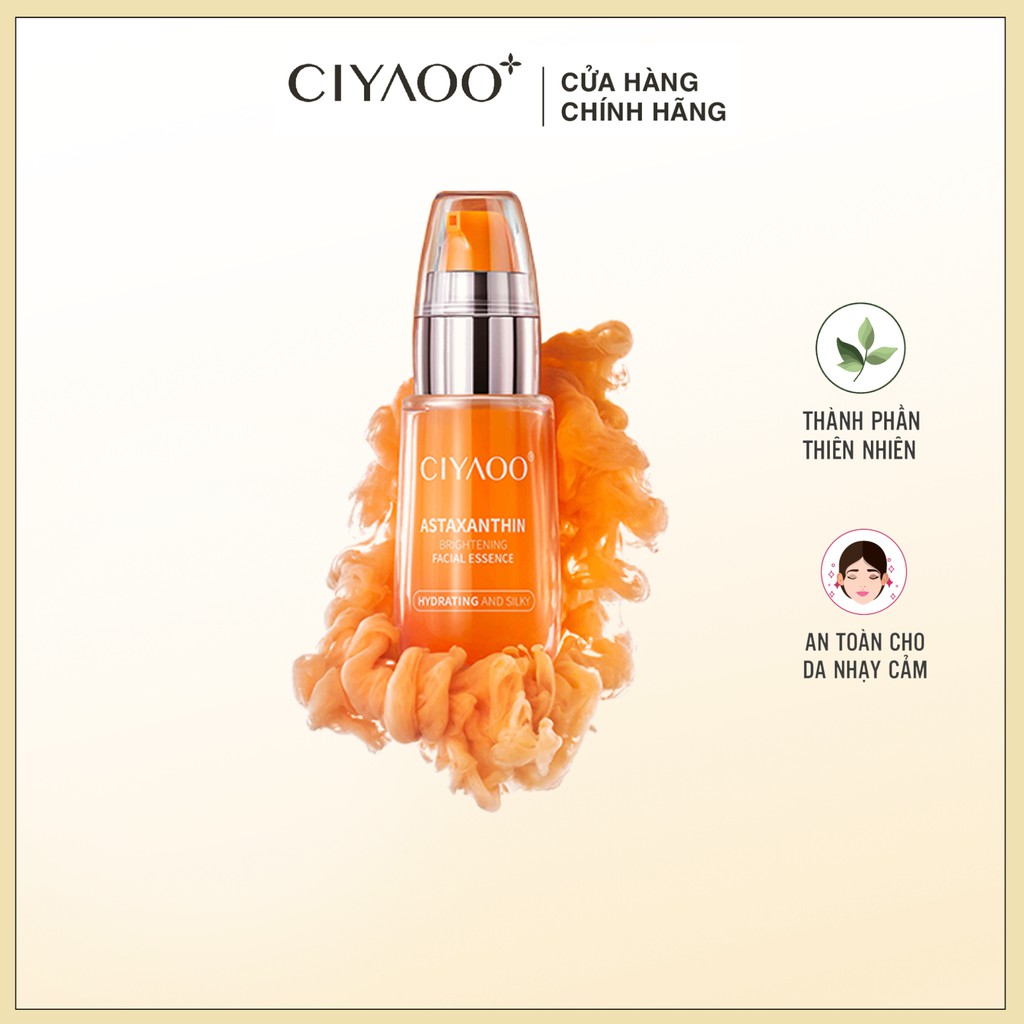 Serum Cấp Ẩm Trắng Da & Chống Lão Hoá CIYAOO Astaxanthin 30 ml