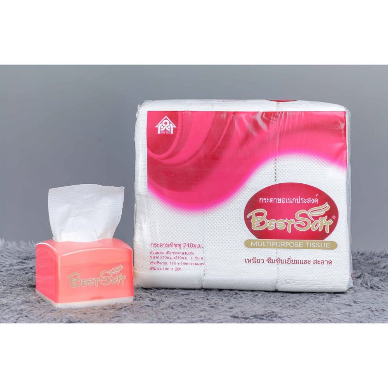 GIẤY ĂN BESTSOFT - THÁI LAN / BẢN TO GÓI 1KG SIÊU DAI [ TÂN BÌNH ]