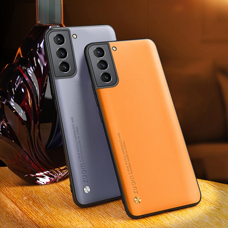 Ốp Điện Thoại Da Sang Trọng Cho Samsung Galaxy S21 S20 FE Plus