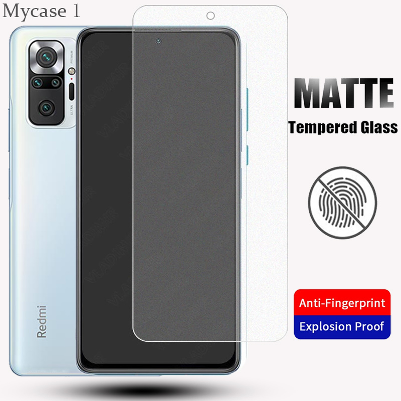 Kính cường lực nhám chống bám vân tay cho Redmi 12 12C 11A 10A 10 Note 12 12s 11T 11 11s 10 Pro 10S 9T 9A 10C 9C 9s 8 7 Pro 8A 6A China 5G 4G 2023 2022