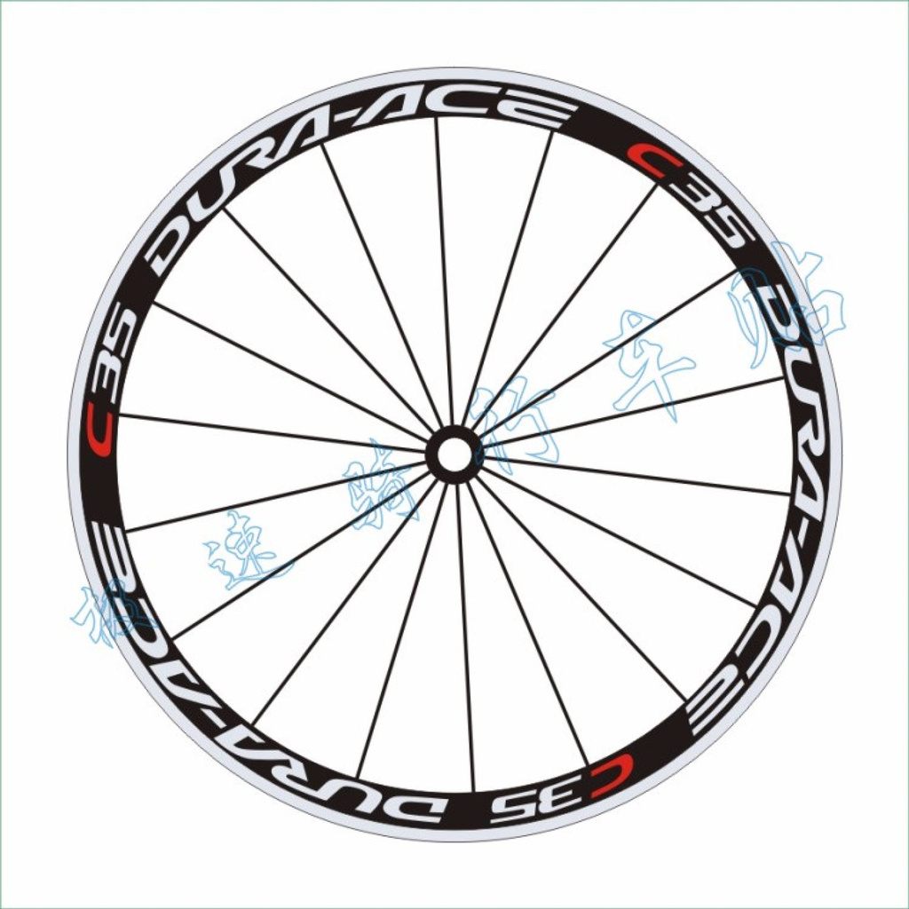 C miếng dán dành cho vành xe đạp 30/40/50mm có thể phản quang ( sản phẩm không bao gồm bánh xe đạp) - INTL-DigitalVN-168