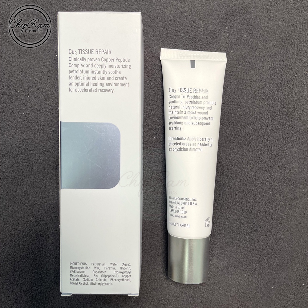 Kem dưỡng phục hồi da Neova Cu3 Tissue Repair  làm dịu, giữ ẩm da 60ml