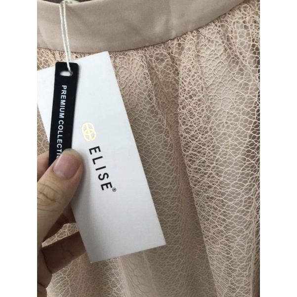 Elise newtag chân váy ren be mới nguyên tag L/Xl