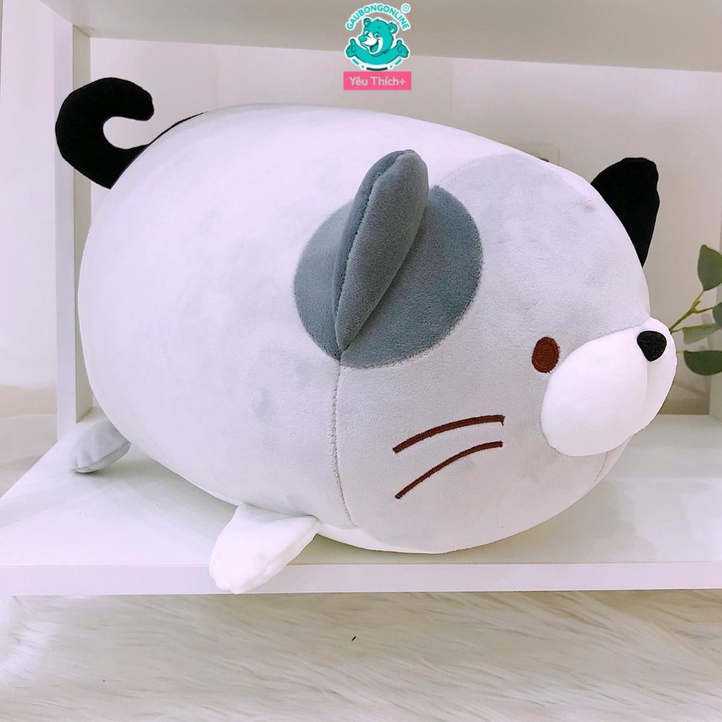 Mèo Bông Nằm Béo Ôm Mềm Mịn, Gấu Bông Mèo Dễ Thương Gaubongonline