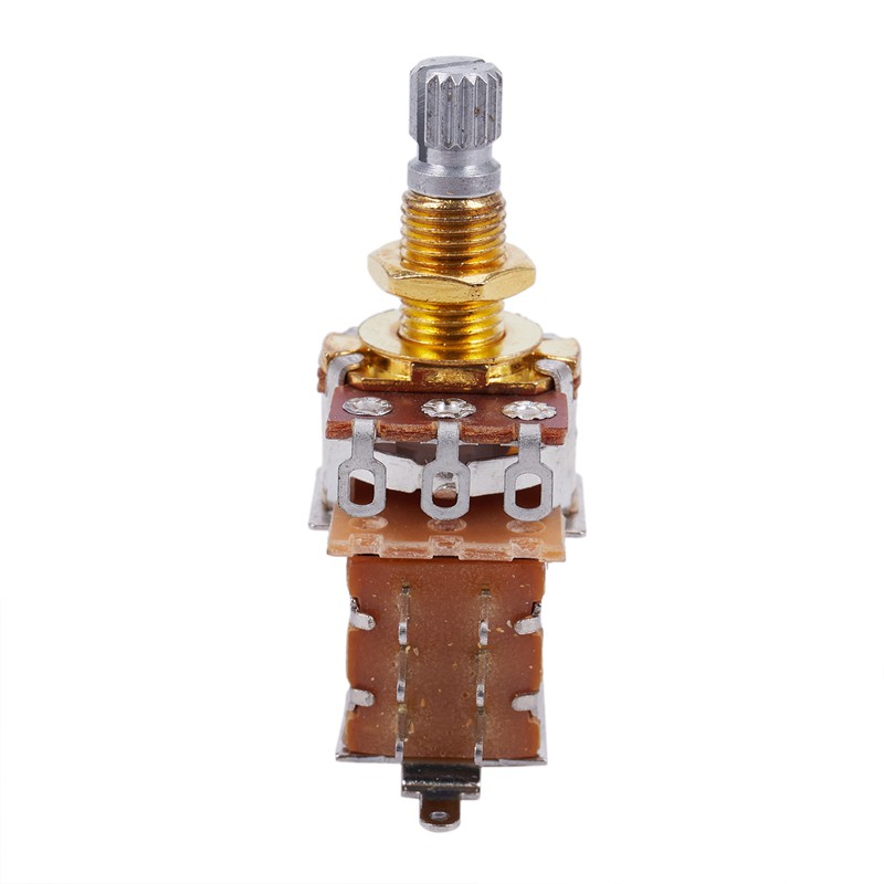 Guitar Pots 500K Short Split Shaft Audio Push/Pull Potentiometer