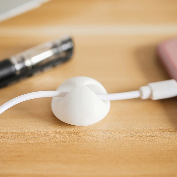 {SIÊU RẺ}Nút silicon giữ dây sạc điện thoại, dây usb, dây điện trên bàn làm việc, ô tô | BigBuy360 - bigbuy360.vn