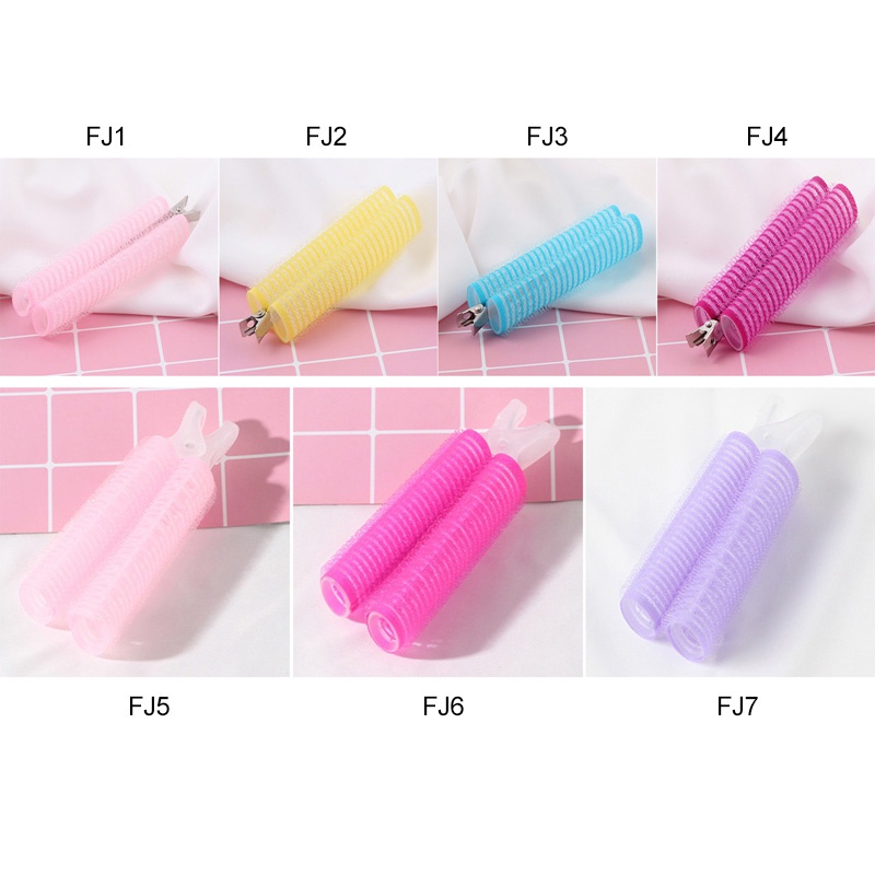 Dụng Cụ Uốn Xoăn Tóc Tự Dính Tiện Dụng