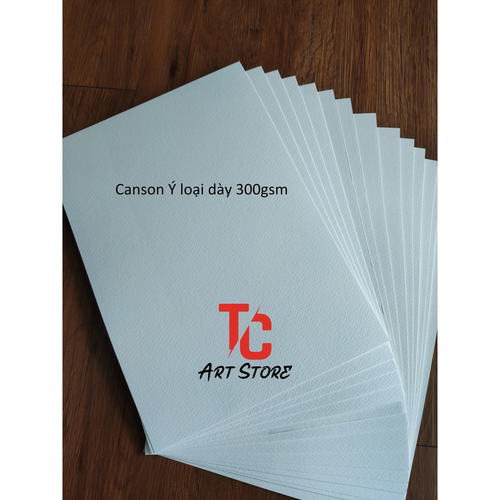 Tc art store giấy canson ý, canson hàn truyền thống khổ a3, a4, a5 loại - ảnh sản phẩm 4