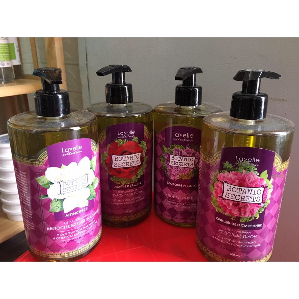 Sữa tắm Lavelle thiên nhiên hương hoa 700ml