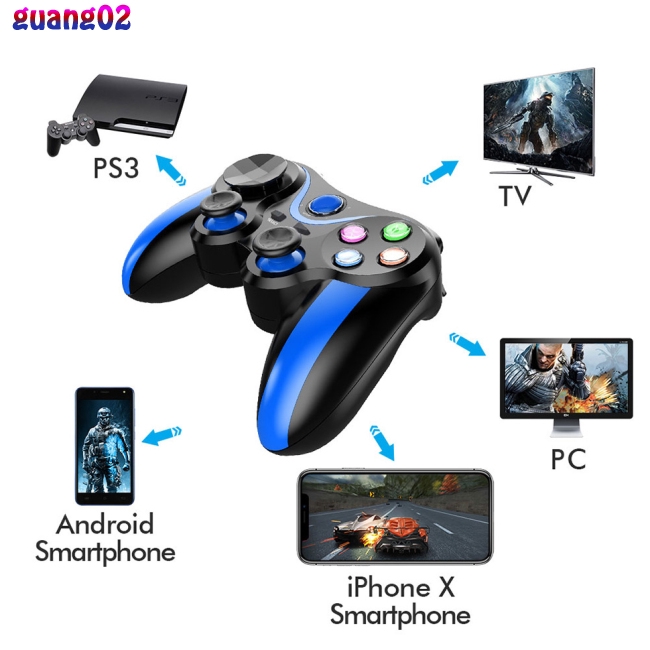 Bộ tay cầm chơi game không dây bluetooth cho Xiaomi Redmi/ PS3/ PC