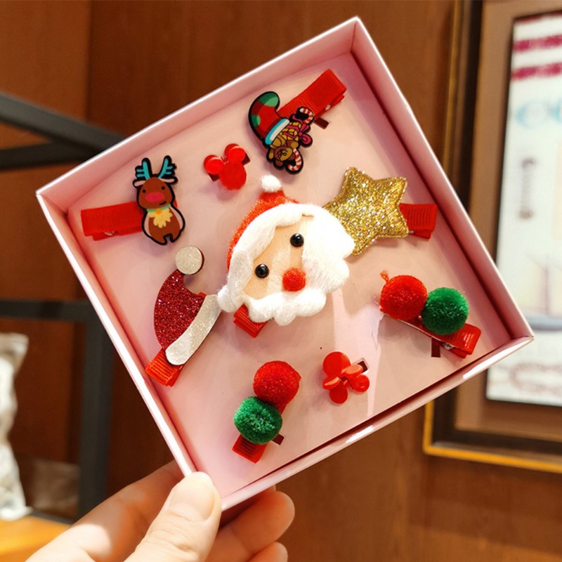 Kẹp Tóc Trang Trí Hình Ông Già Noel