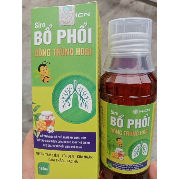 Đông Trùng Bổ Phổi Hogi 120ml bổ phế giảm ho long đờm