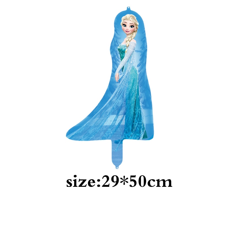 DISNEY Bong Bóng Hình Nữ Hoàng Băng Giá Elsa Trang Trí Tiệc
