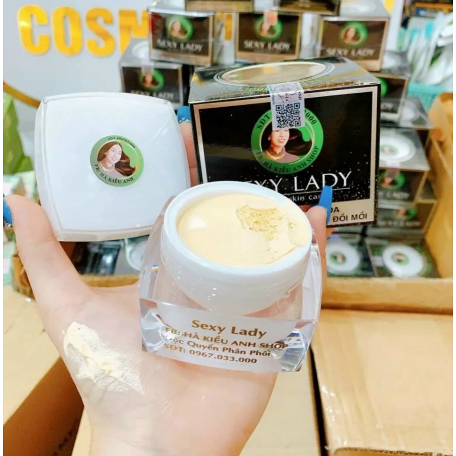 Kem Face Hà Kiều Anh - Kem Sexy Lady Dưỡng Trắng Da Giảm Thâm Nám Tàn Nhang Đồi Mồi Hiệu Quả