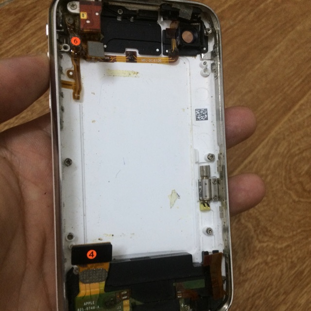 Vỏ có cáp sạc loa ngoài iphone 3GS