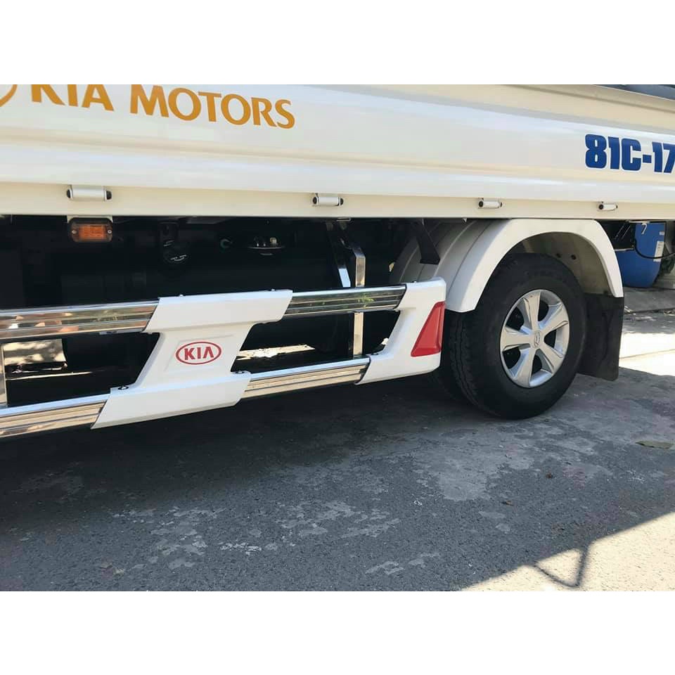 Cản hông KIA 1T9 | Inox bọc Composite . NHẬN LÀM THEO YÊU CẦU ĐỦ LOẠI  : HYUNDAI , HINO, ISUZU, SUZUKI , DAEWOO