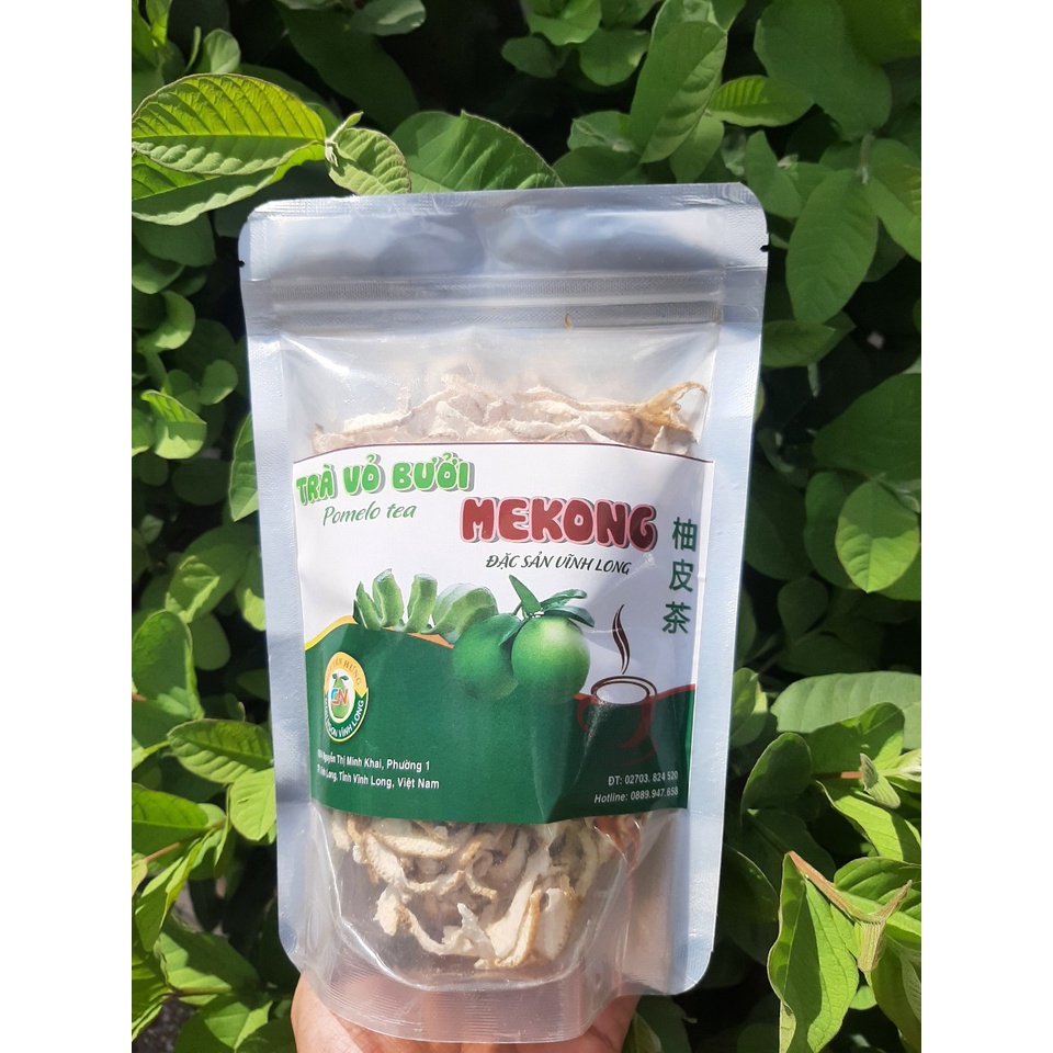 Trà vỏ bưởi Mekong 45g. sấy khô siêu nhẹ