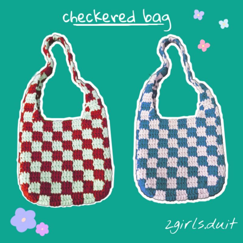 TÚI LEN HOẠ TIẾT BAG CROCHET