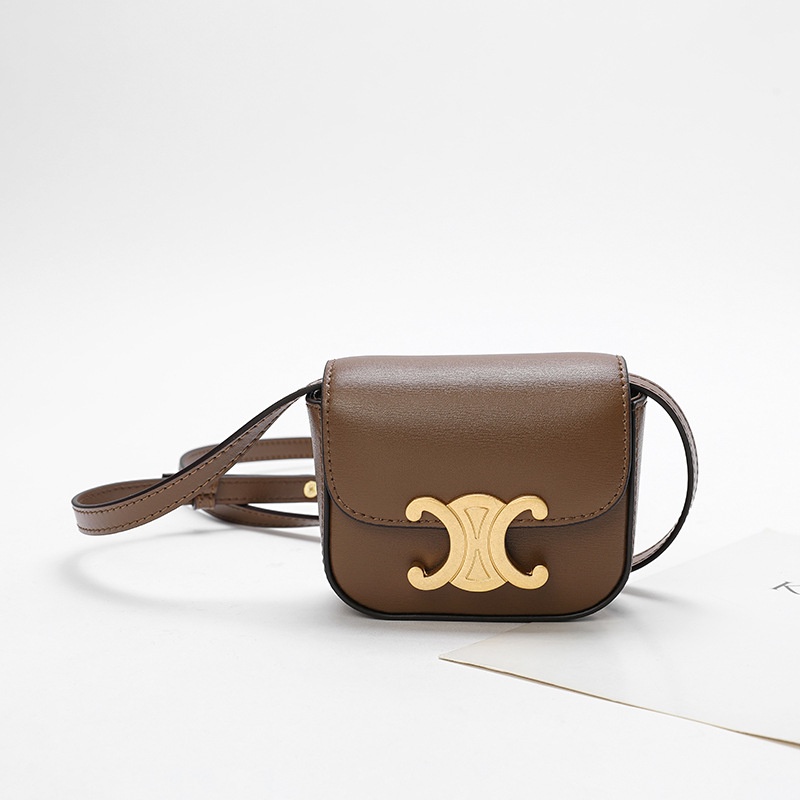 Túi Đeo Vai Mini Màu Hồng Thời Trang Xuân Hè Hàng Mới Cho Nữ