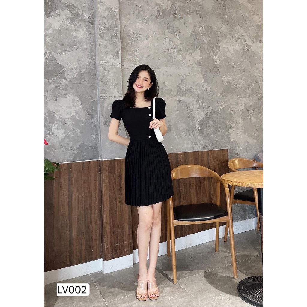 VÁY ĐEN THIẾT KẾ LV002 DOLCE VIVA COLLECTION
