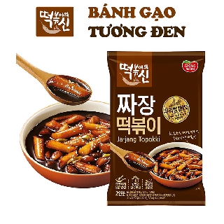 Bánh Gạo Hàn Quốc Tokpokki Dongwon Sốt Tương Đen Túi 358.0g