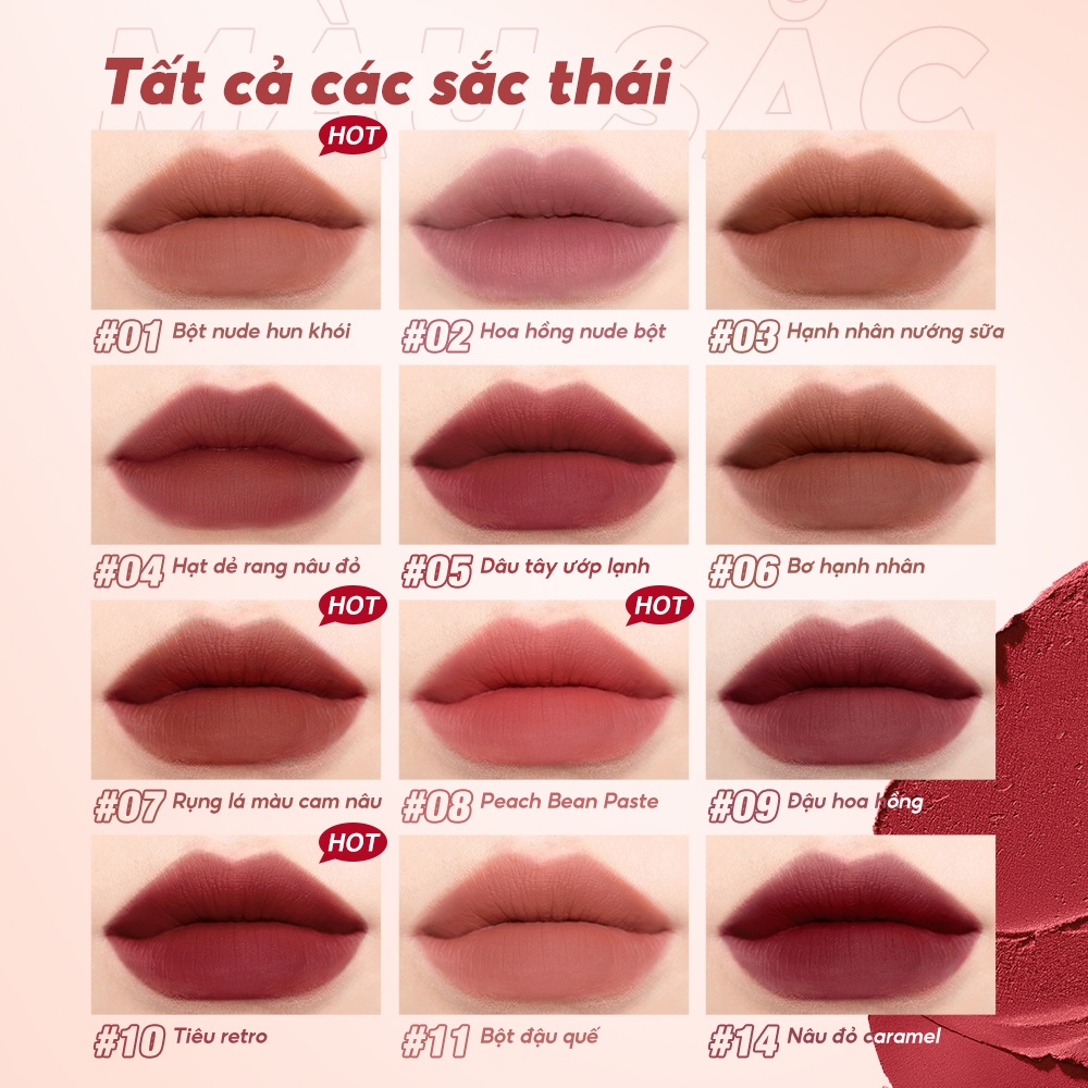 Son kem Kiêm Má Hồng O.TWO.O 30g Sắc Tố Cao