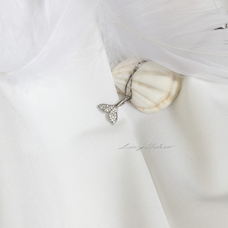 Dây chuyền thiết kế đuôi tiên cá tinh tế phong cách Hàn Quốc B11 độc đáo