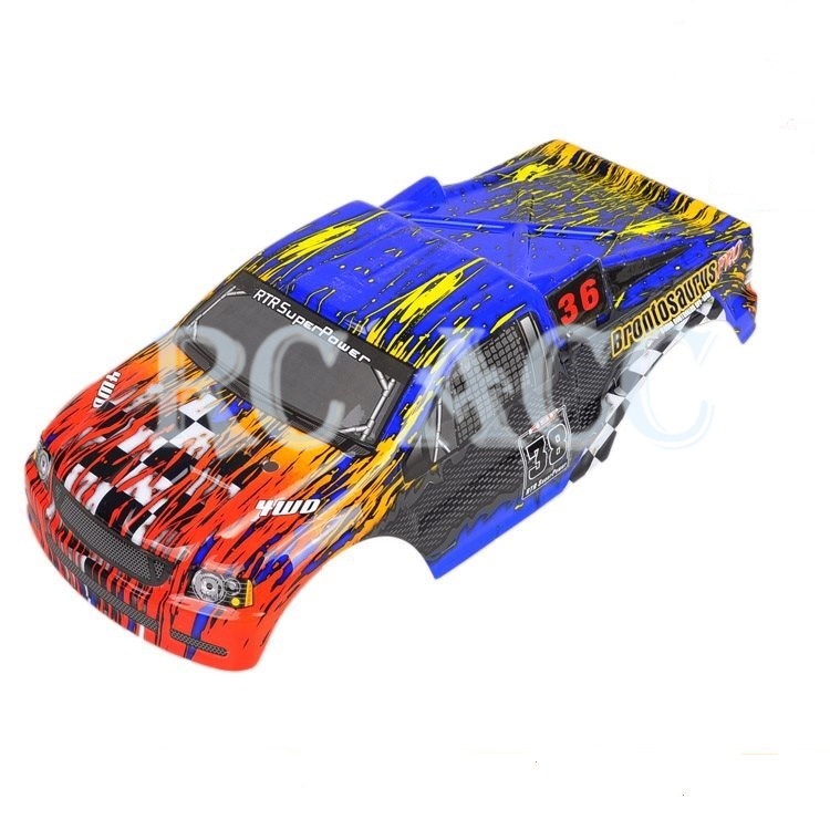 RC Vỏ thân ban đầu bằng PVC có độ bền cao cho 1:10 HSP 94188 94111 94108 Vỏ xe địa hình