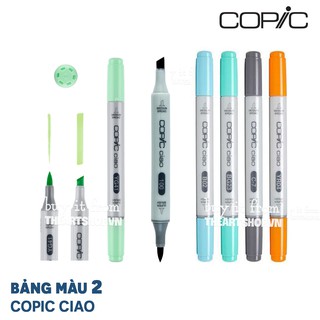 (P2) Bút marker COPIC Ciao (Bán lẻ) - COPIC Ciao marker (Single)