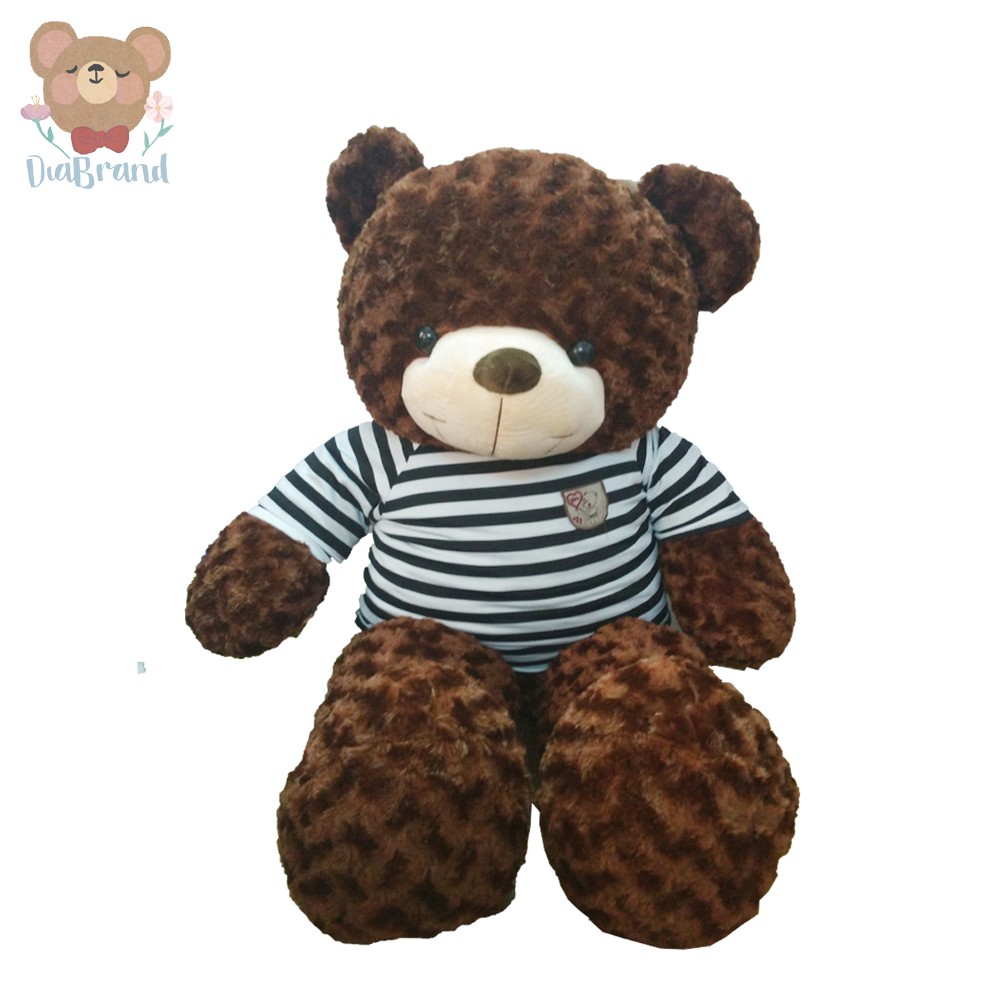 Gấu Bông Teddy Áo Len Cao Cấp Khổ Vải 1M Dài 80Cm (6 Màu) [ DIABRAND ]